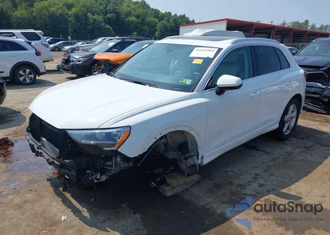 2020 Audi Q3 Premium 45 Tfsi Quattro Tiptronic from USA, damaged, VIN WA1AECF37L1004418